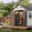 All-Weather Resin Storage Shed With Double Doors, Windows & Lockable Hasp — Waterproof & UV-Resistant