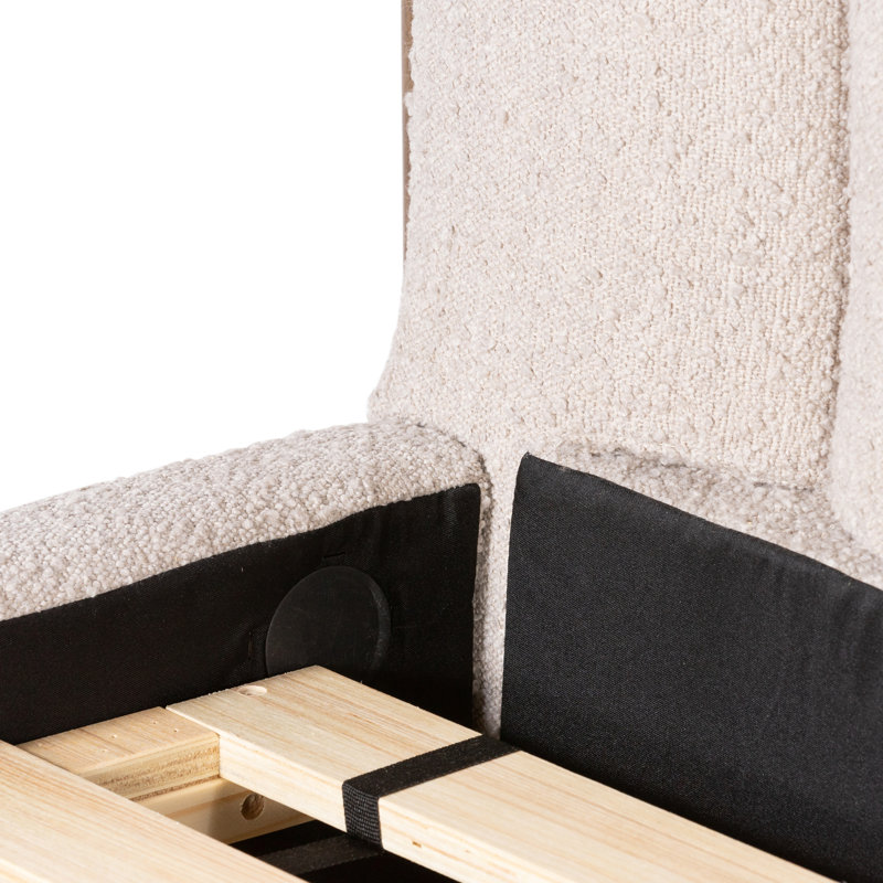 Emma Boucle Bed, King