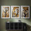 ANIMALS Series Lxxxix - Impression encadrée sur mesure de qualité supérieure - 3 pièces-631658563