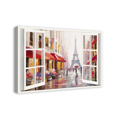 Art sur toile peint Paris