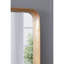 Miroir carré 32 po x 32 po avec cadre en bois - salon, salle de bain, entrée. Style ravissant, bords arrondis. Miroir 29,9 po x 29,9 po, 50% bois de pin, 25%, 19,6 lb, bordure en bois brun simple-612537119-612537118