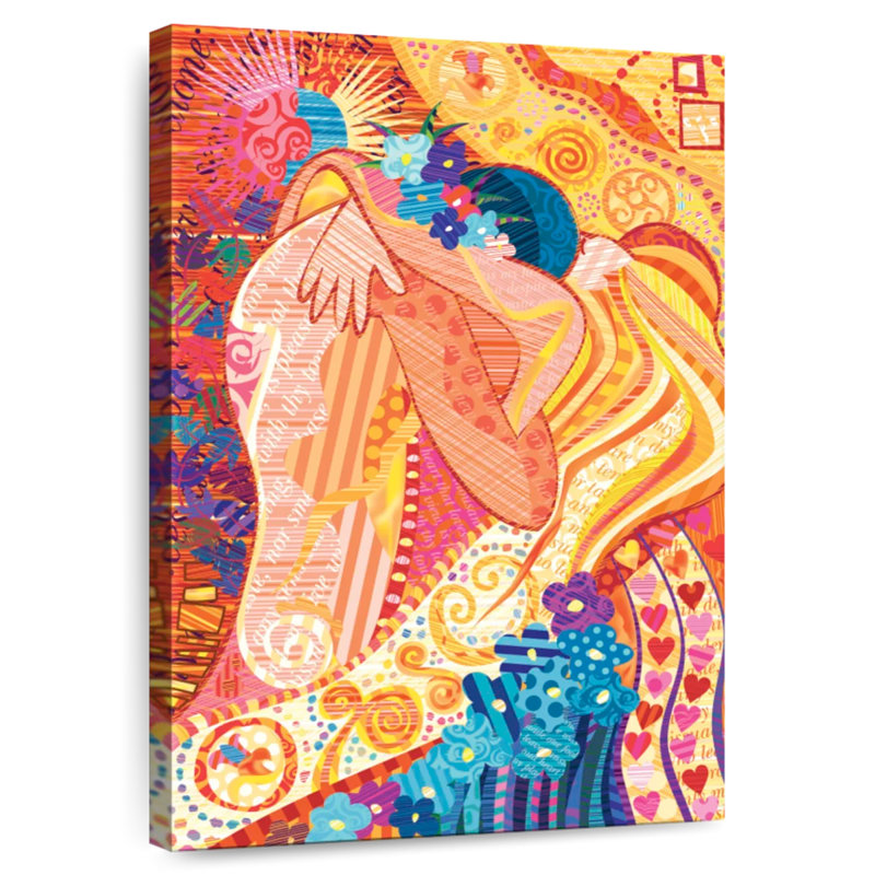 Hardie Ornate Abstract Embrace, 36" H x 24" W