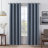 Eclipse Wyckoff Blackout Thermaweave, Grommet Window Curtain Panel Pair-1637895825-1637895837