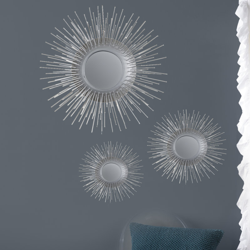 Metal Flat Wall Mirror