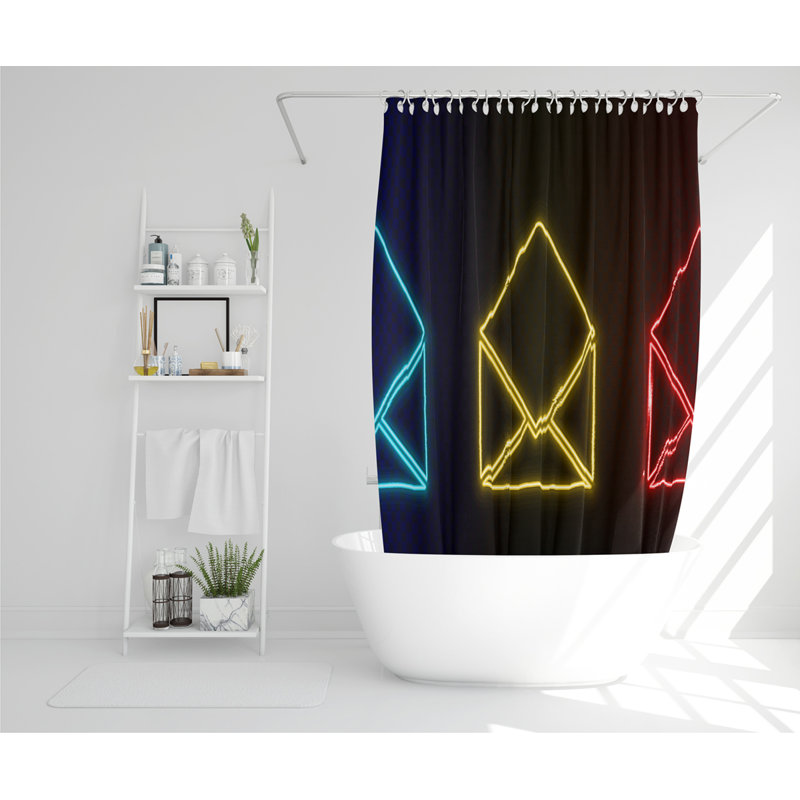 Dilpreet Polyester Shower Curtain Set