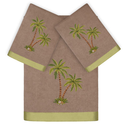 Anastasika 3 Piece Turkish Cotton Towel Set