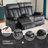 Upholstered 70.9'' Power Reclining Sofa-1137330351