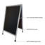 Tableau noir en position libre A-Frame Sidewalk-12344362-12344363