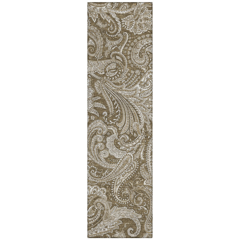 Cresley Paisley Indoor / Outdoor Rug, Runner 2'3" x 7'6"