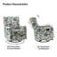 Fauteuil inclinable manuel oscillant floral Antonanzas-86307207