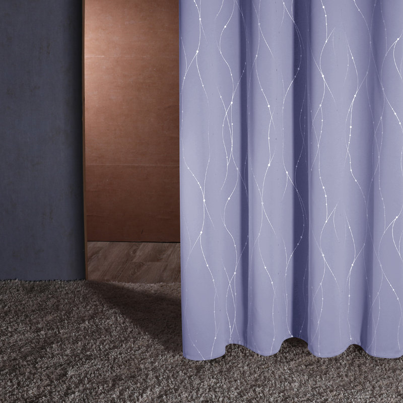 Room Darkening Curtain Panel Pair, 38" W x 45" L, Yellow