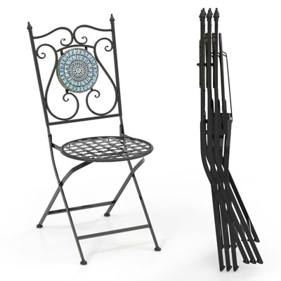 Chaise de salle à manger d'extérieur Furse