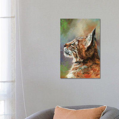 Lynx Wild Cat 1 Piece Wrapped Canvas Painting