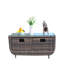 Table basse avec verre trempé
