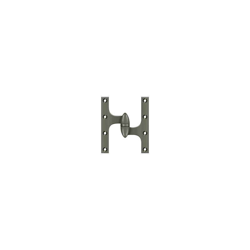 Hinge, Antique Nickel, Right Hand