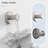 Fresco Brushed Nickel 3 pieces Decorative Bathroom Hardware sets