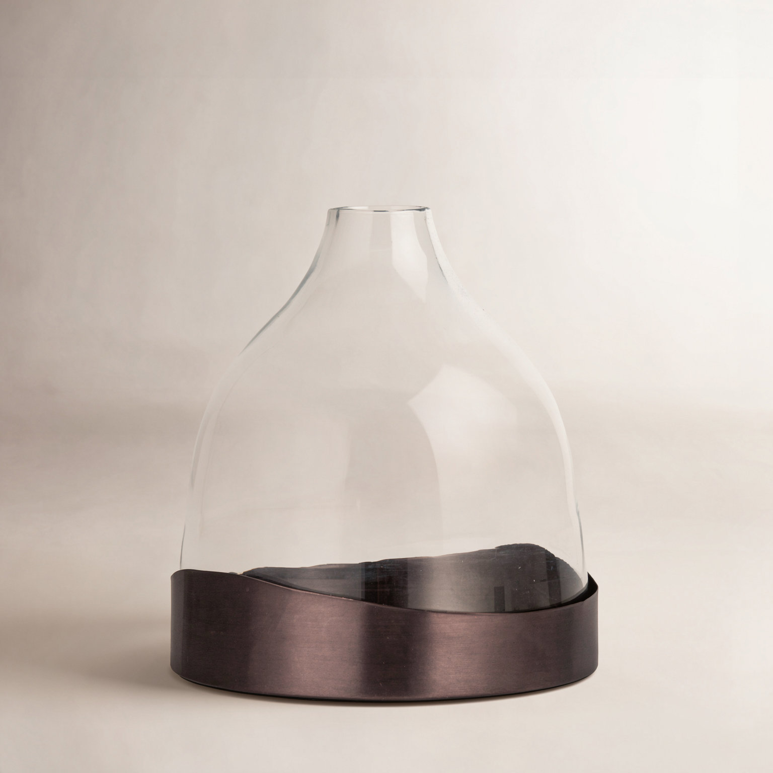 Elvenia 10'' Table Vase, Bronze