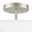 Plafonnier semi-encastré 3 lumières 15,75 po Asuka -383404358
