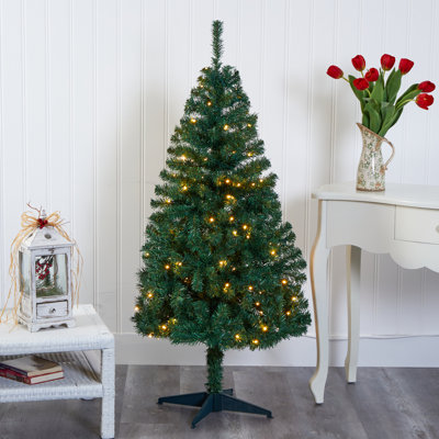 Lighted Artificial Christmas Tree