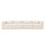 145.5 Inch Modular Full-Compressed Sectional Sofa-653787951