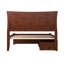 Lit plateforme en bois massif avec pied de lit et tiroirs Flagg-366803391-366803390