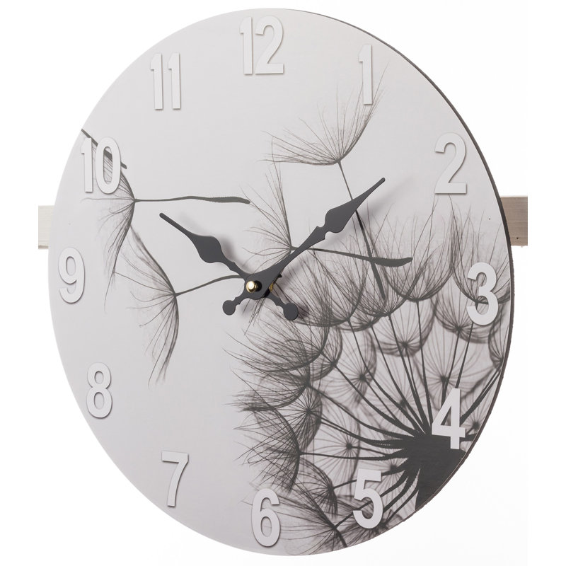 Alexzandrya Wood Wall Clock