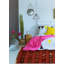 Tapis décoratif en laine rouge foncé 3 pi 10 po x 5 pi 6 po one-of-a-kind noué à la main new age izmir