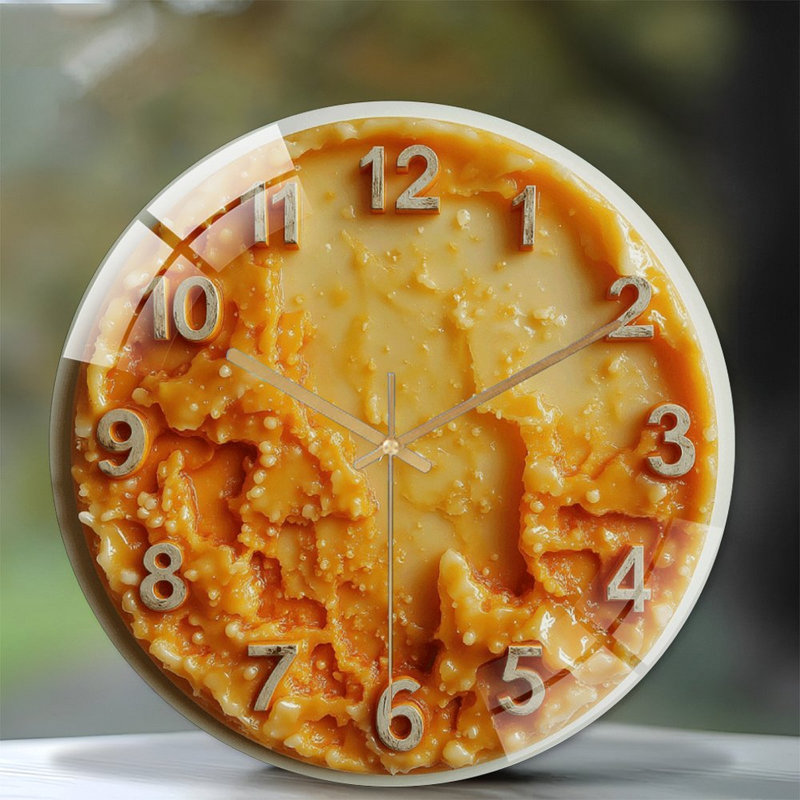 Horloge murale créative 12 po