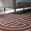 Round Anilyah 129cm X 129cm Area Rug