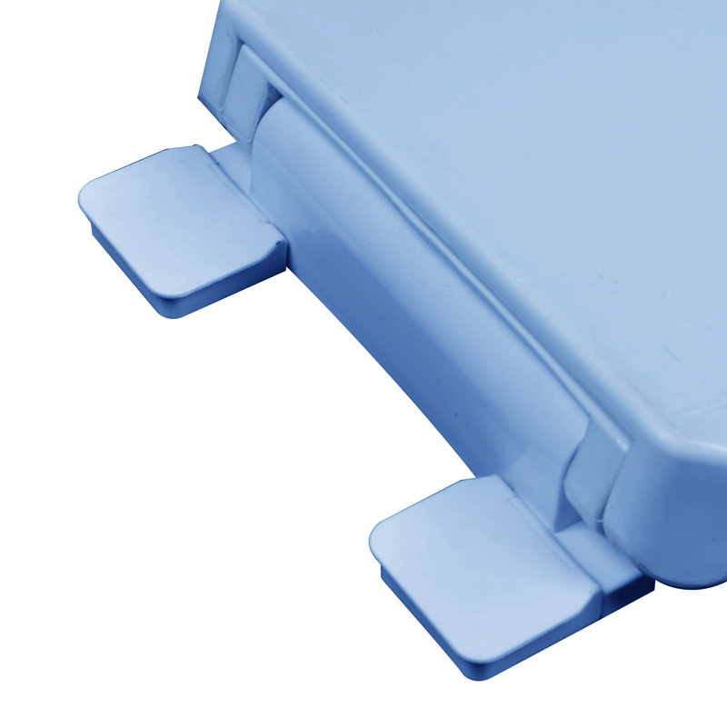 Elongated Toilet Seat and Lid, Regency Blue