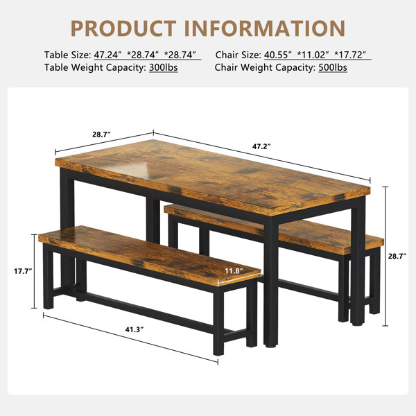Dimensions du produit