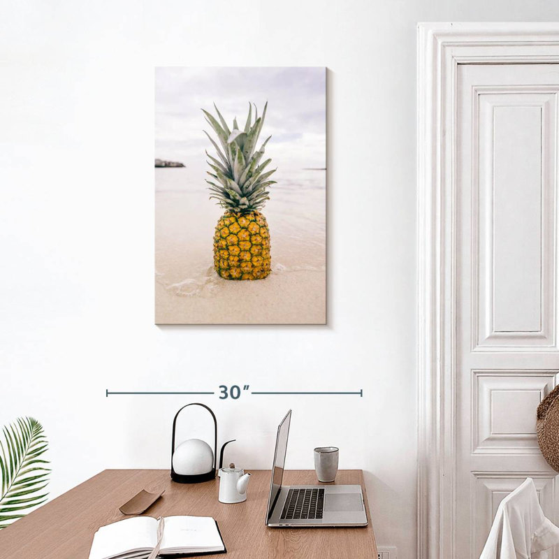 Yarlin Sandy Beach Pineapple, 30" H x 20" W