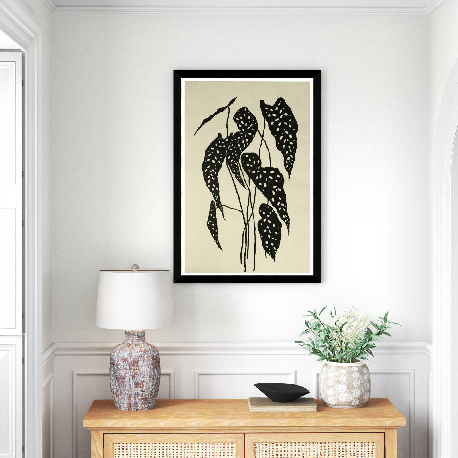 Begonia Print by Susan Hable