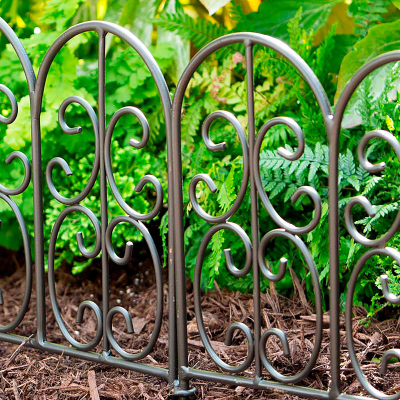 10 ft. Montebello Wrought Iron Garden Edging