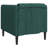  Sofa Chair Dark Green Polyester, Plywood, Solid Wood Single-460270238
