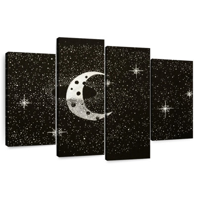 Oberle Starry Crescent Moon