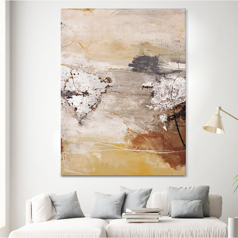 «Silver Space» par Design Fabrikken, reproduction d'art sur toile tendue