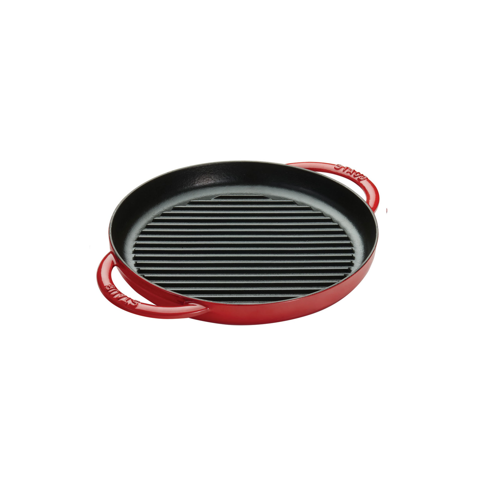 Grill Pans 26 cm Cast Iron Round Pure Grill, Cherry