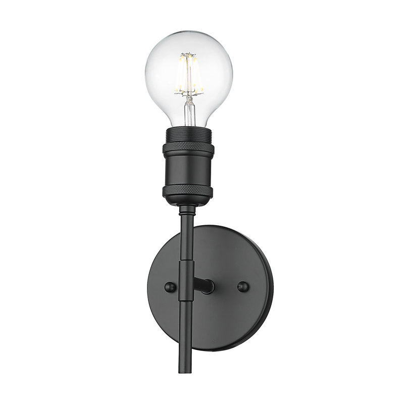 Audelia Steel Spotlight, Matte Black