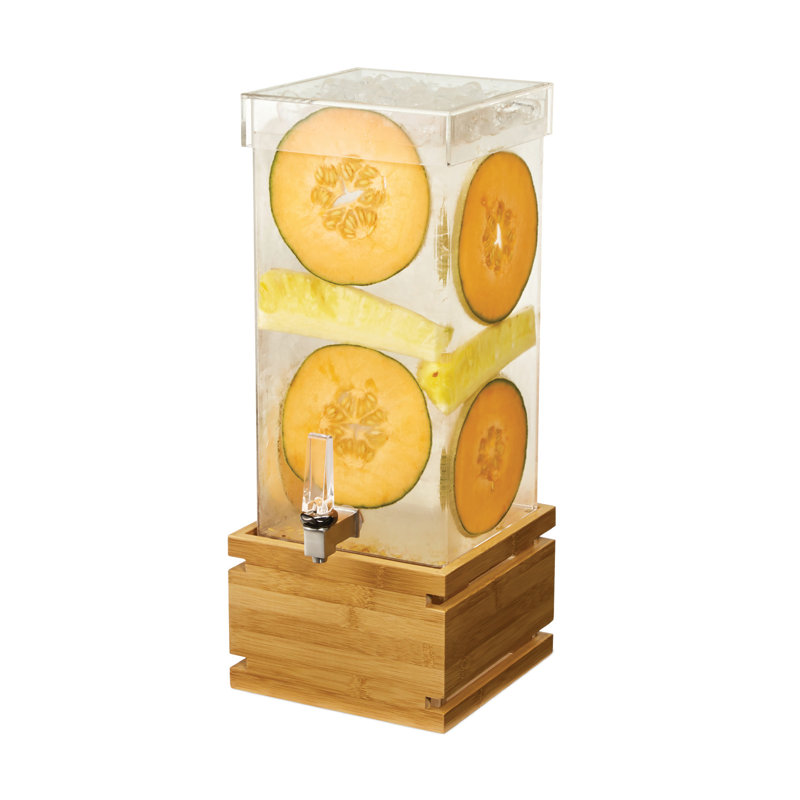 256oz. Beverage Dispenser, 27.75" H x 11.75" W x 11.75" D