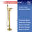Floor Waterfall Faucet with Diverter-59721700