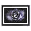 Lilac Succulent Plant Paint Splash - Picture Frame Graphic Art-56865603-56865608