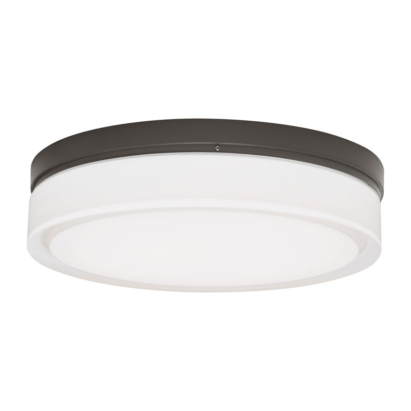 Cirque 1 - Light LED Flush Mount, 3000K, Antique Bronze