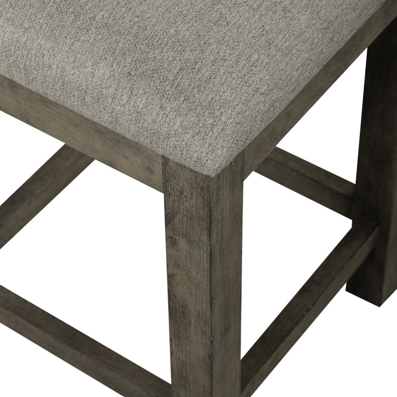 Tabouret de comptoir avec siège rembourré Keena