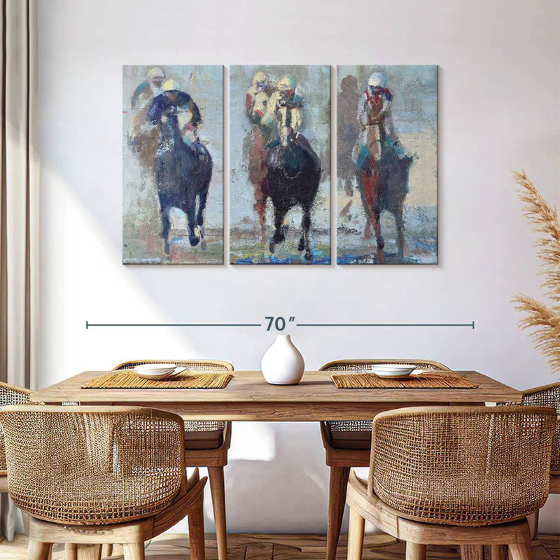 Sireci Thunder Run, 36" H x 57" W