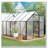 6x8 FT Polycarbonate Greenhouse Raised Base and Anchor Aluminum Heavy Duty Walk-in Greenhouses for Outdoor Backyard in All Season-121642253-121642255
