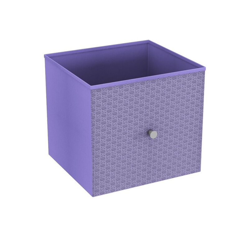 17 Stories Woven Decorative Basket, Lilac