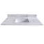 Plateau de meuble-lavabo simple 49 po avec lavabo-89405352-89405364
