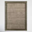Zaley Handmade Tufted Wool Gray Area Rug-1307953319