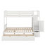 Lit simple superposé simple / double avec tablettes et tiroirs-947129397